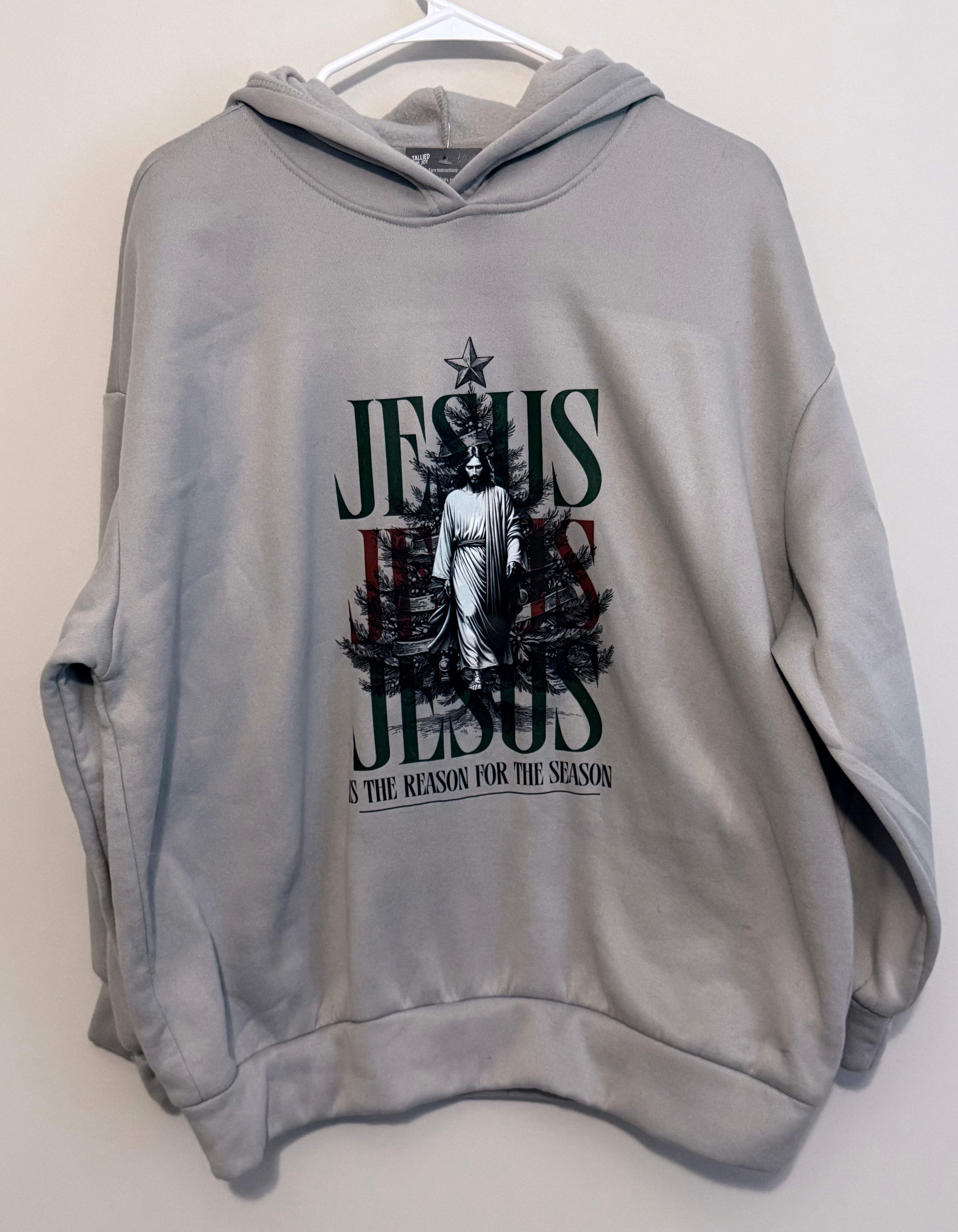 Redeemed Light Green Jesus is The Reason Hoodie